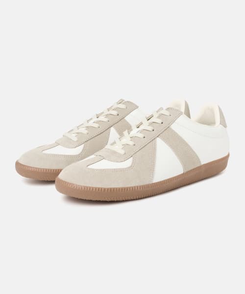 Chase Cowhide German Army Sneakers 3cm (CR0029BE)