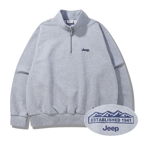 [360g] M-Logo Half-zip Man-to-Man (JQ5TSU838MG)