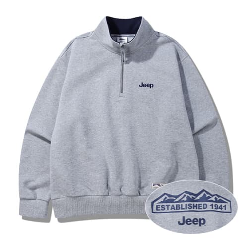 [360g] M-Logo Half-zip Man-to-Man (JQ5TSU838LR)