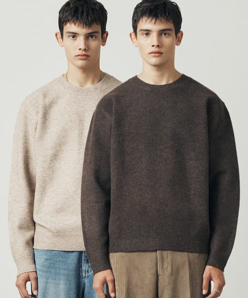 Daily Crewneck Knit Sweater - 12 COLOR