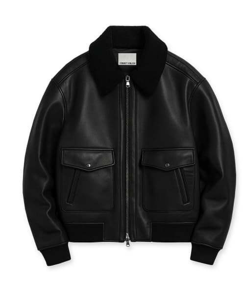 A-2 Mustang Bomber Jacket [Black]