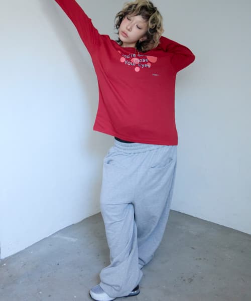 Motion Wide Sweatpants - Grey