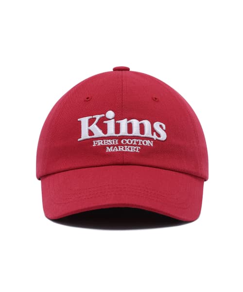 Kims Bam Logo Ball Cap Classic Red