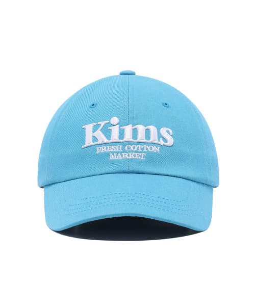 Kims Bam Logo Ball Cap Turquoise Mint