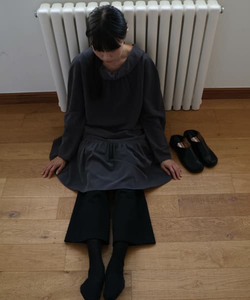 Mute Bottle-Neck One-Piece (Dark Gray)