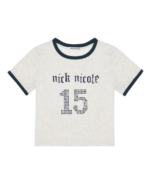 Number Ringer Top Melange