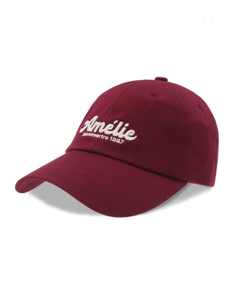 Amelie 1997 Ball Cap Burgundy