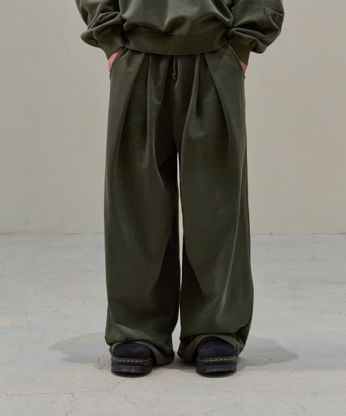 Spray Wide Sweat Pants-FESK7201B0V