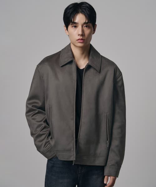 Reedition Suede Jacket [GREY]