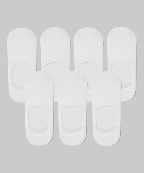 Fake Socks 7-Pack [White]