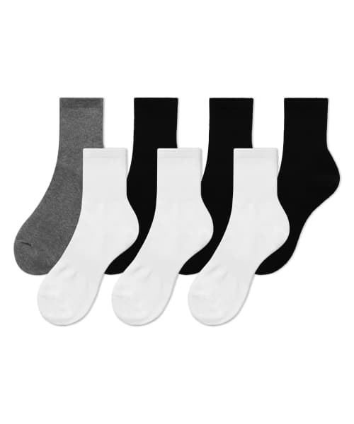 Lightweight Middle Socks 7-Pack [Mono]