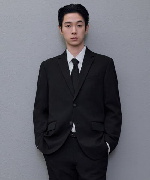 BASIC BLAZER [BLACK]