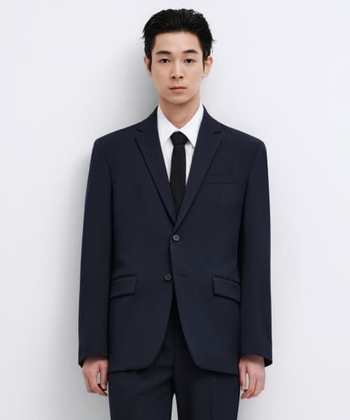 BASIC BLAZER [NAVY]