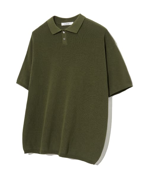 Cooltandard PK Short Sleeve Knit T-Shirt OLIVE
