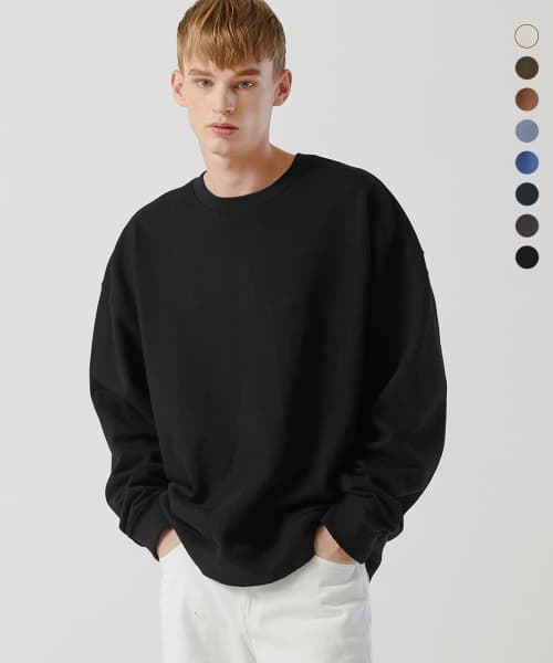 Essential Cutout Oversized Sweatshirt_8color