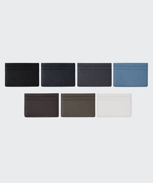 SAFFIANO LEATHER CARD WALLET