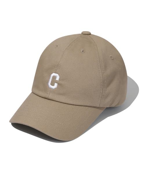 [Standard Fit] Small C Logo B.B Cap Beige