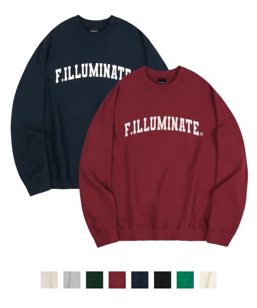 Oversized Arch Logo Sweatshirt - 8 Colors