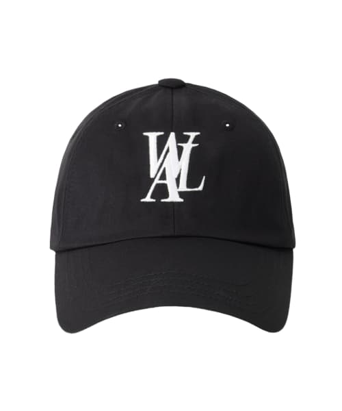 Signature Logo ball cap_BLACK