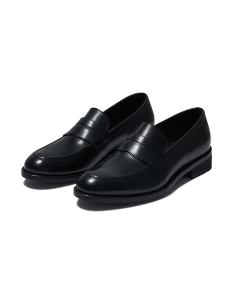 SEMI-DRESS PENNY LOAFERS_BLACK