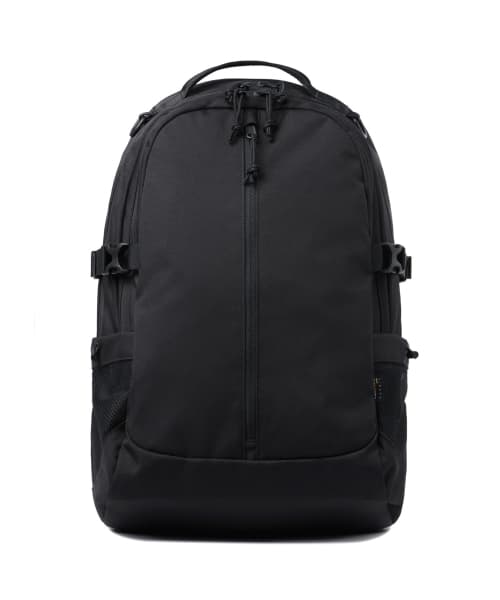 Cordura Vertical Zipper Backpack [Black]