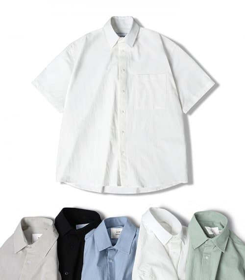 Logan Cool Wrinkle Loose Fit Short Sleeve Shirt - 5 COL