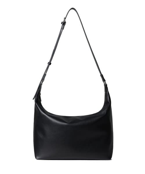 Synthetic Leather Hobo Crossbody Bag