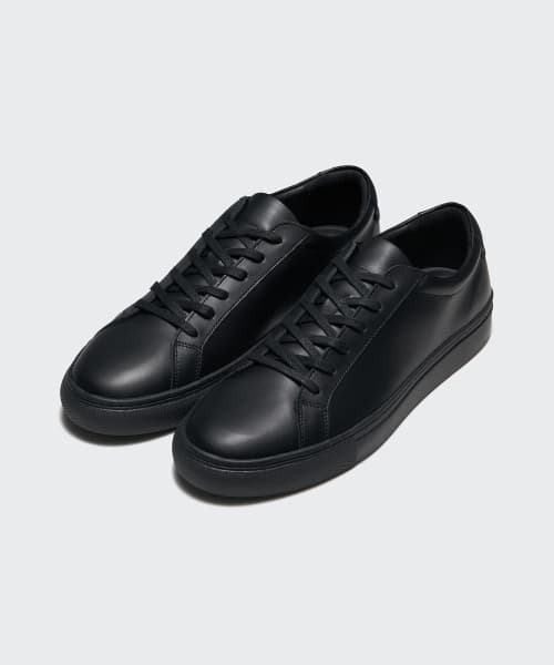 Leather Court Sneakers Mark 2_Black