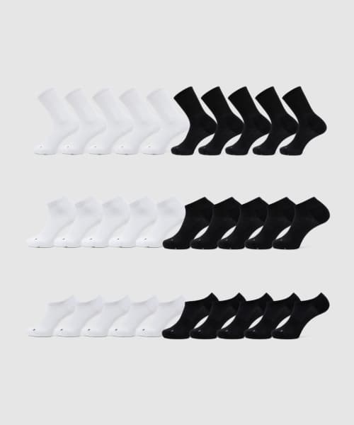 [5-pack] Hybrid Cushioning Sports Socks