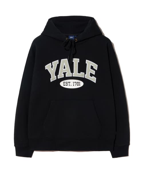 2 TONE ARCH HOODIE BLACK