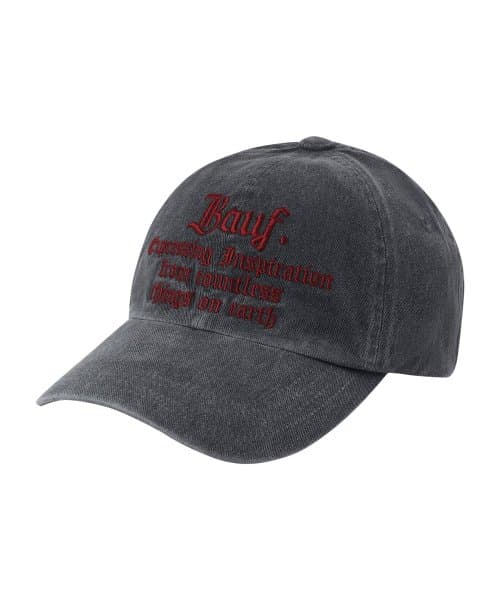 B Vintage Washing Ball Cap [Washed Charcoal]