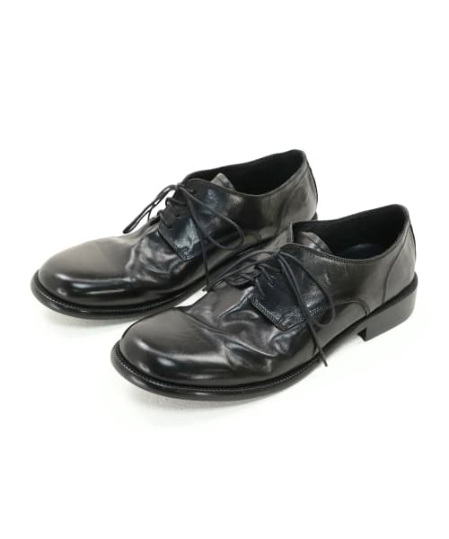 Holy Horsehide Comfort Derby Shoes Black
