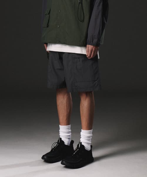 [City Leisure] CN Belted Utility Shorts [Gray]