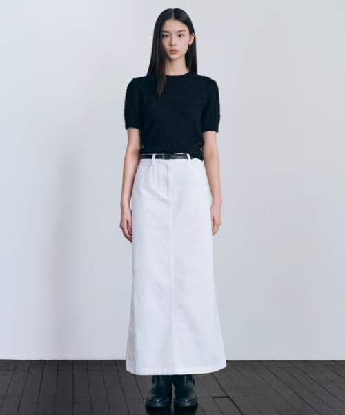 Womens CP Maxi Skirt [White]