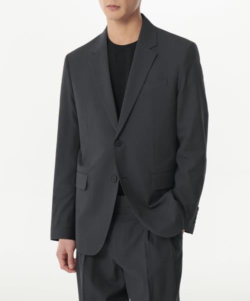 Cool Touch Relaxed Basic Blazer [Gray]