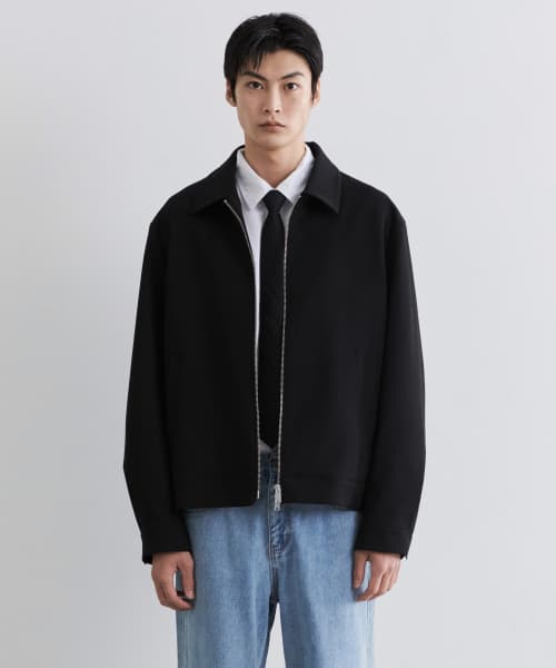 Relaxed Minimal Jacket [Black]