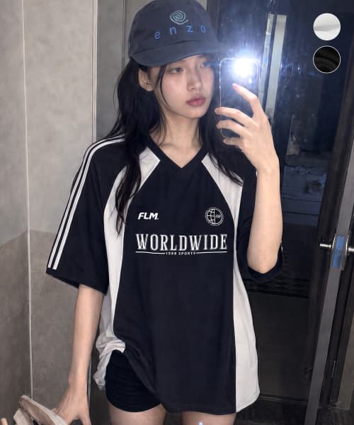 FLM Club Active Jersey T Shirt-2Color