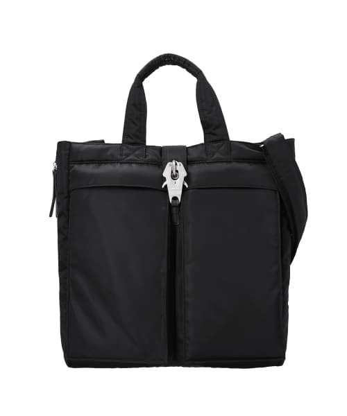 Raven Expandable Tote Bag / Black