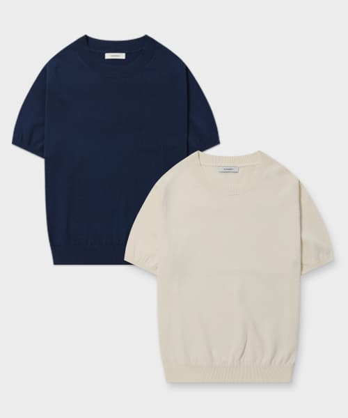 Pure Cotton 100 Round Knit_Green Label - 4 colors