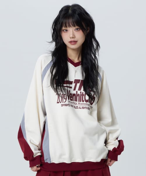 MRT Raglan Sweatshirt Cream