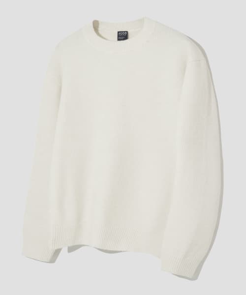 Signature Daily Crewneck Knit [Ivory]