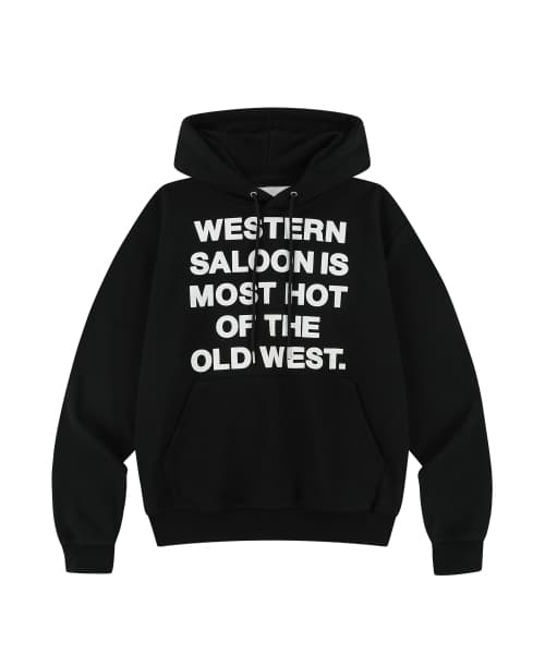 TYPO HOODIE BLACK