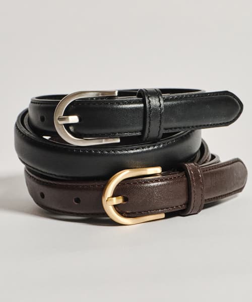 [ON][W] 20MM Soft Leather Casual Belt - 5 colors