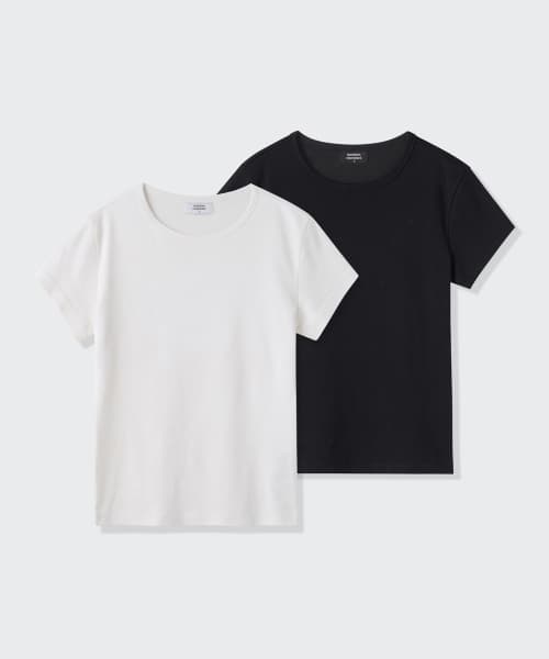 Women's Slim Crew Neck T-Shirt 2-Pack