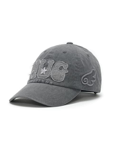 HUG friends cap (Charcoal)