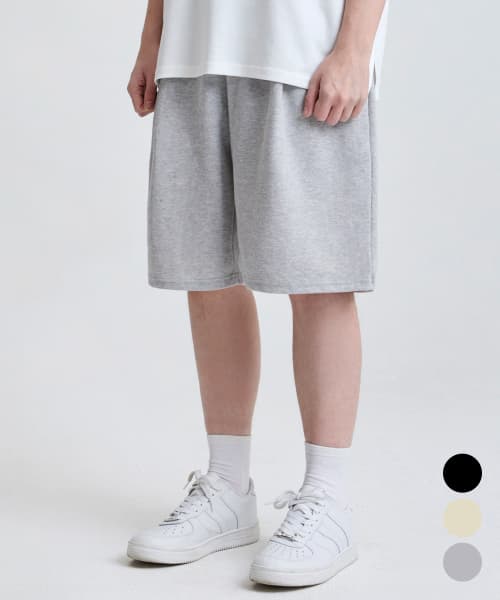 Bermuda Pleated Wide Training Shorts 3 colors