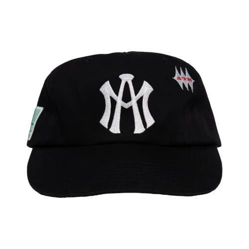 ATM LOGO BALL CAP [BLACK]