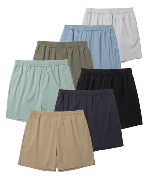 [2-Pack] Quick Dry Sports 7-Inch Shorts (7 Colors)