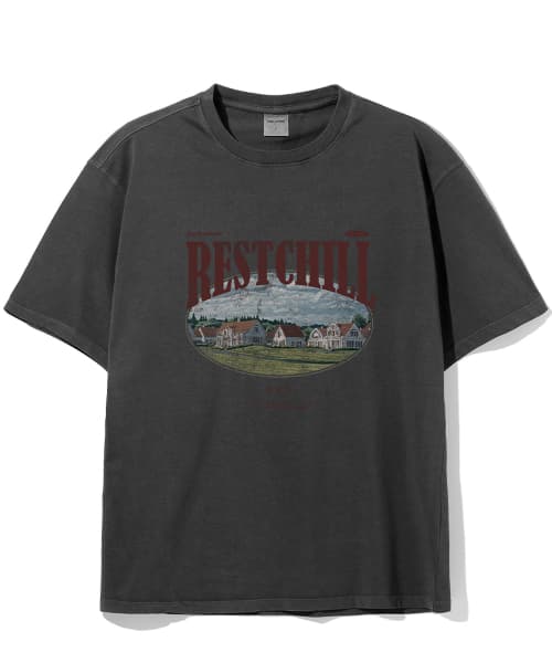 Graychill Pigment Washed Short Sleeve T-Shirt