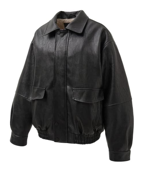 8281 Leather Mustang (BLACK)
